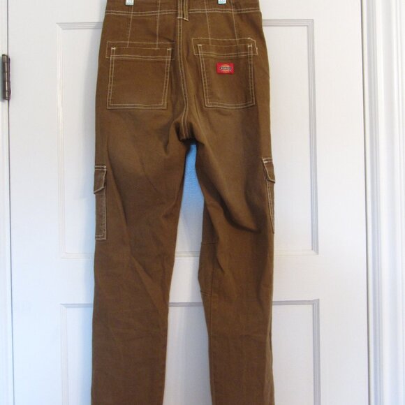 Dickies  Cargo Pants, Medium Brown, Size 0, Size 24 - Picture 5 of 6